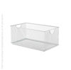 Picture of MESHWORKS® STACKING BIN (WHITE: 8 X 14)