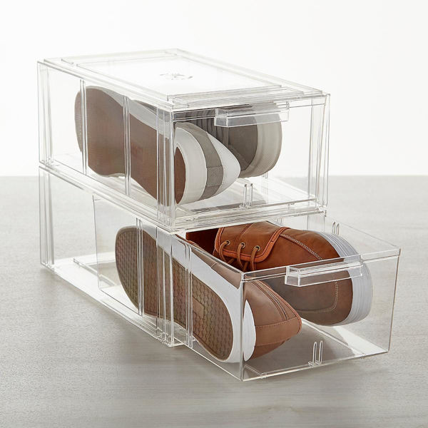 Picture of Clear Stackable Large Shoe Drawer